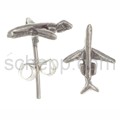 Ohrstecker Flugzeug
