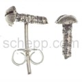 Ohrstecker Schraube