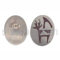 Ohrstecker Hirsch, Indianerschmuck (Hopi-Style)