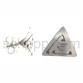 Ohrstecker mit Ornamenten, Indianerschmuck (Hopi-Style)