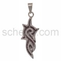 Tattoo pendant, Tribal Design, flat