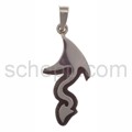 Tattoo pendant, Tribal Design, flat