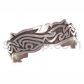 Tattoo bangle, Tribal design, jagged brim