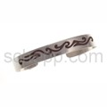 Tattoo bangle, Tribal design, narrow