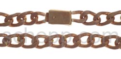 Gliederarmband, Panzerkettenglieder, Kupfer