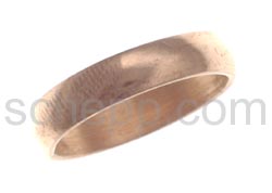 Ring, copper, smooth