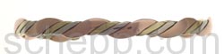 Armspange, Kupfer, geflochten