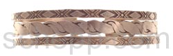 Armspange, Kupfer, geflochten