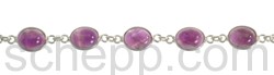 Gliederarmband Amethyst