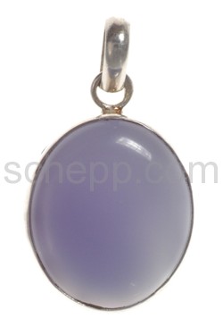 Anhnger, Chalcedon, oval