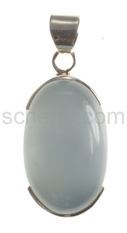 Anhnger, Chalcedon, oval