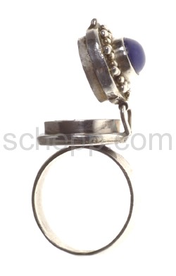 Giftring zum Öffnen, Lapislazuli