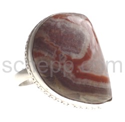 Ring with jasper