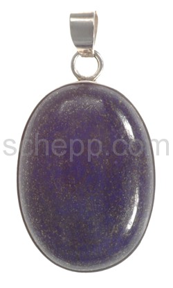 Anhnger, Lapislazuli, oval