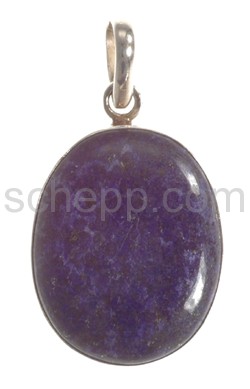 Anhnger, Lapislazuli, oval