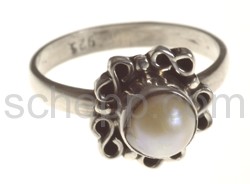 Ring mit Perle, klein