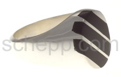 Siegelring mit Onyxstreifen, oval