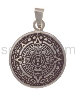 Amulet Aztec calendar, small