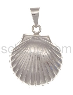 Pendant scallop shell