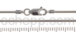 Schlangenkette,  1,2 mm