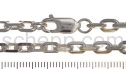 Pea chain, width 4.4 mm