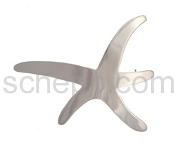 Brosche Stern/Splash