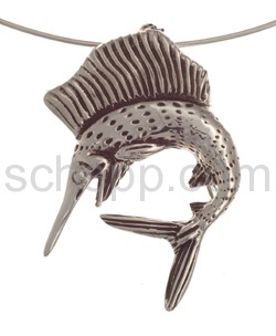Brosche Schwertfisch