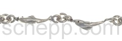 Gliederarmband Delfine