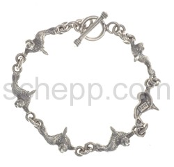 Link bracelet sea seal