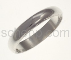 Ring, gewlbt, schmal