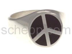 Seal ring peace sign