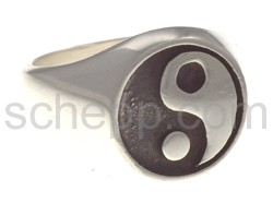 Seal ring Yin & Yang