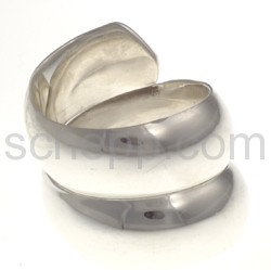 Ring, breite Spirale, verstellbar