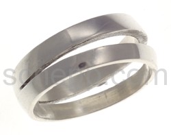 Ring, geschlitzt, leicht