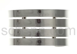 Armspange, geschlitzt