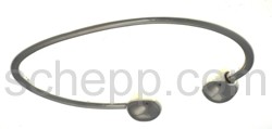 Bangle with beads