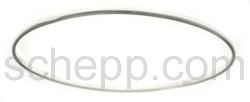 Bangle, vaulted outwards