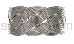 Armspange, geflochten