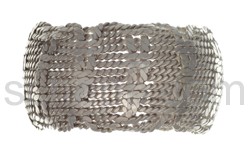 Armspange, Kordeldraht, breit