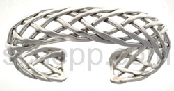 Armspange, geflochten