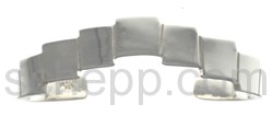 Armspange aus quadratischen Silberplatten