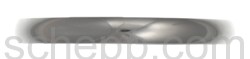 Schmaler Armreif, gewlbt