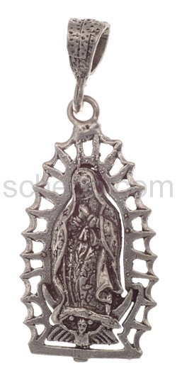 Pendant, praying Madonna figure