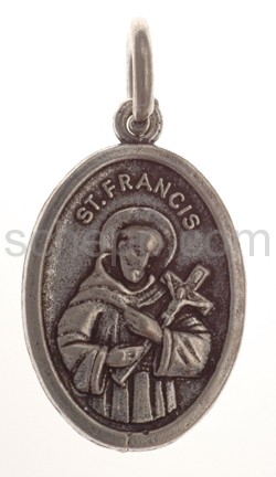 Amulett, Heiliger St. Anthony/Heiliger St. Francis