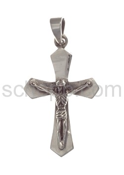 Pendant, cross with Christ