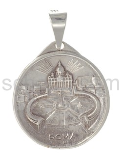 Amulett, Papst Johhannes Paul II./Petersdom, Rom
