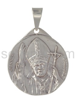 Amulett, Papst Johhannes Paul II./Petersdom, Rom