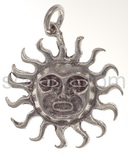 Pendant sun, moderately large