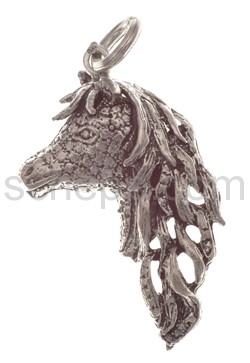 Pendant pony\s head