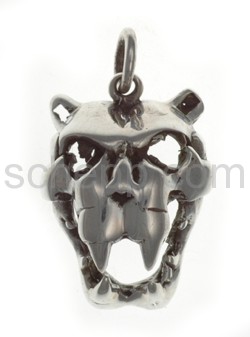 Pendant tiger\s head/skull